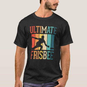 Retro Vintage Ultimate Frisbee Flying Disc Sport P T-Shirt