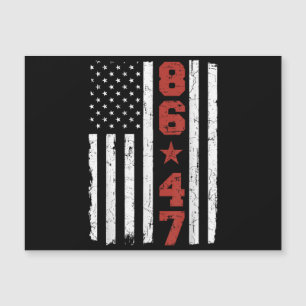 Retro Vintage USA Flag 86 47 Anti Trump