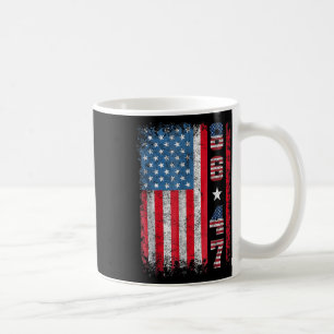Retro Vintage Usa Flag 86 47 Anti Trump Coffee Mug