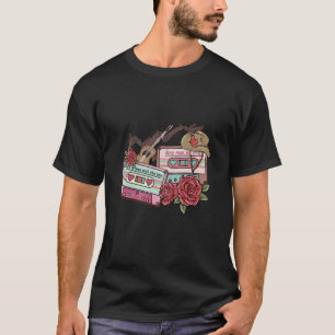 Retro Vintage Valentine's Day Cassette 80's Men Wo T-Shirt