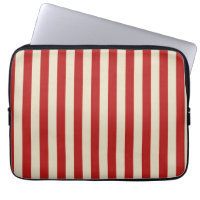 Retro Vintage Vertical Popcorn Stripes in Red