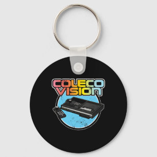 Retro Vintage Video Game Gamer Key Ring