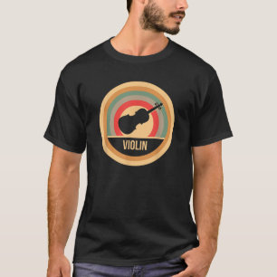 Retro Vintage Violin for violinists T-Shirt