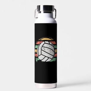 Retro Vintage Volleyball   Water Bottle