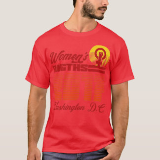 Retro Vintage Womens Rights March T-Shirt
