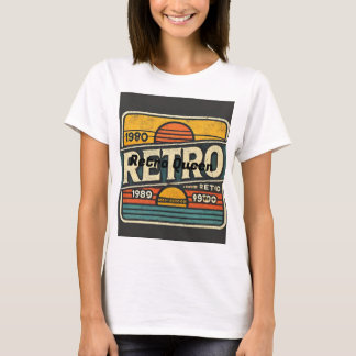 Retro Vintage Women's T-Shirt – Classic & Stylish 