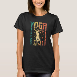 Retro Vintage Yoga T-Shirt