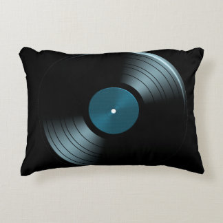 Retro Vinyl Record Album Home Decor Pillow