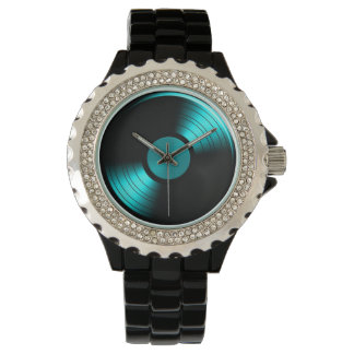 Retro Vinyl Record Album Watch