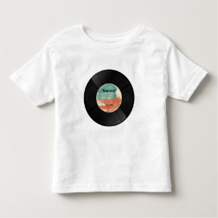Retro Vinyl Record Music Album  Toddler T-Shirt