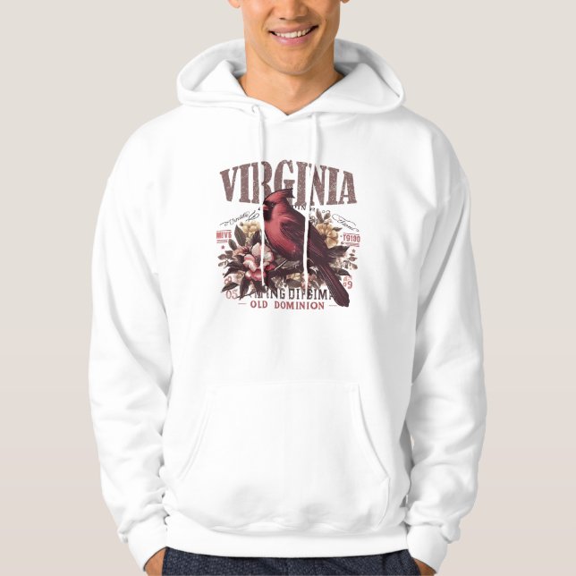 Retro Virginia Hoodie (Front)