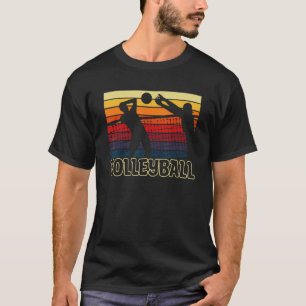 Retro Volleyball Coach Men Women Volleyball T-Shirt
