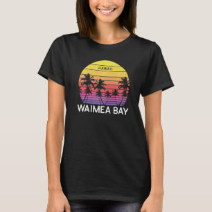 Retro Waimea Bay Beach Surf Vintage Palm Venice 70 T-Shirt