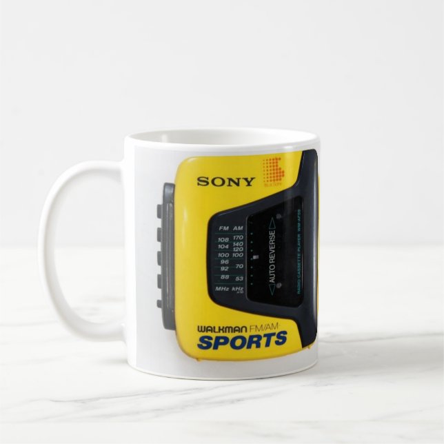 Retro Walkman Mug (Left)