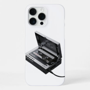 Retro Walkman Player with Cassette Tape iPhone 16 Pro Max Case