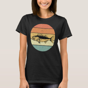 Retro Walleye Fish Outfit Love Freshwater Fishing T-Shirt
