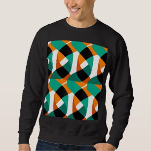 Retro Wallpaper: Vintage Design Sweatshirt