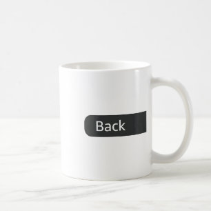 Retro War Bad S Good Funny Saying Quote (on Back) Coffee Mug
