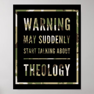 Retro Warning May Suddenly Start Talking About Red Poster