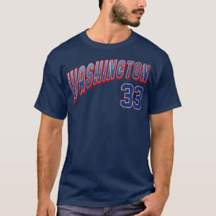 Retro Washington Number 33 1 T-Shirt