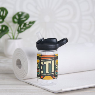 RETRO  WATER BOTTLE