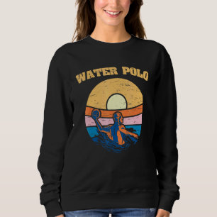 Retro Water Polo for a Swimming Play Coach Water P