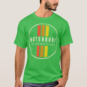 Retro Waterbury Connecticut  T-Shirt