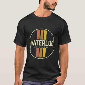 Retro Waterloo Canada T-Shirt
