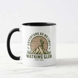 Retro Watkins Glen Hike  Mug
