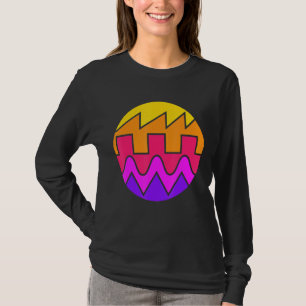 Retro Waveform Synthesizer Sound Wave Electronic M T-Shirt