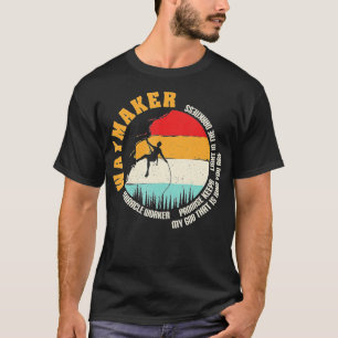 Retro Waymaker Promise Keeper Miracle Worker Hikin T-Shirt