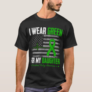 Retro wear green for daughter cerebral palsy T-Shirt