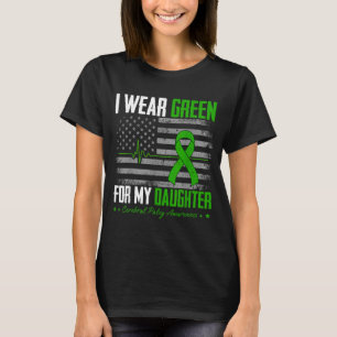 Retro Wear Green for Daughter Cerebral Palsy T-Shirt
