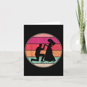 Retro Wedding Vintage Wedding Cool Bride Groom Eve Card