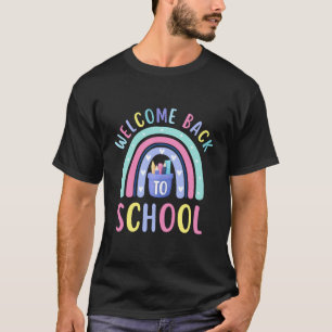 Retro Welcome Back to School Teacher Appreciation T-Shirt