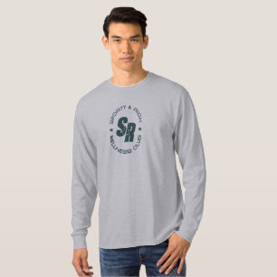 Retro Wellness Club Sporty Fashio Men Lg. Sleeve T-Shirt