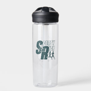 Retro Wellness Club Sporty Fashion Water Bottle