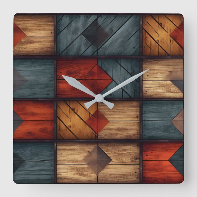 Retro Western Wall Clock (Front)