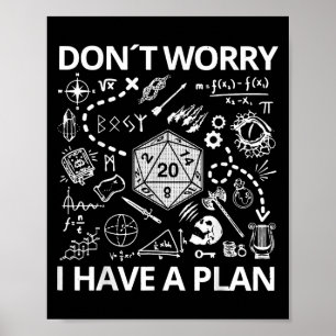 Retro What Part Of Dont You Understand Funny Math Poster
