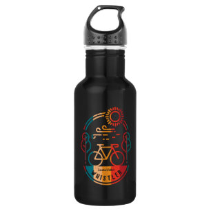 Retro Whistler Bike Trail. 532 Ml Water Bottle