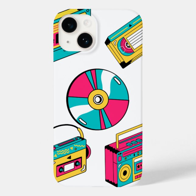 Retro White Cellphone Case (Back)