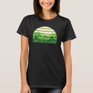 Retro Wild Nature Wildlife Trees Outdoors Forest T-Shirt