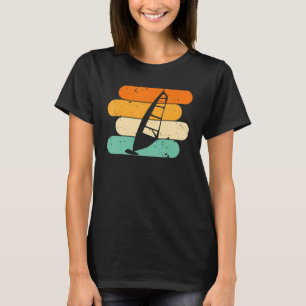 Retro Windsurfing Surfing Surfer Kitesurfer Windsu T-Shirt