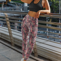 Retro Wine and Grapes Leggings – Cool