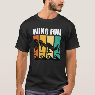 Retro Wing Surf Wing Foil 1 T-Shirt