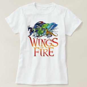 Retro Wings of Fire All Together Queen of Pyrrhia T-Shirt