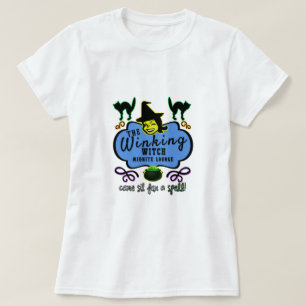 Retro Winking Witch Lounge T-Shirt