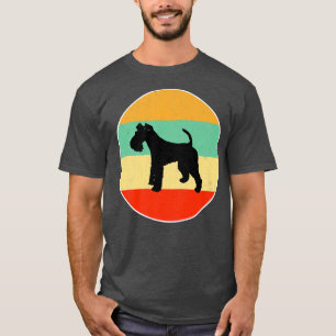 Retro Wire Fo Terrier Mum Retro Vintage Dog Mum T-Shirt