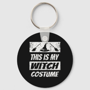 Retro Witch Halloween Matching Group Costume Spook Key Ring