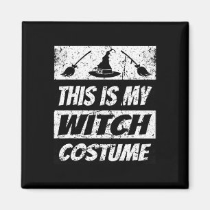 Retro Witch Halloween Matching Group Costume Spook Magnet